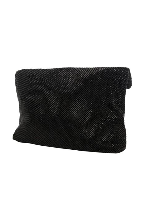 VARADERO SILVER MINI CLUTCH TWENTY FOURHAITCH | bags | BAG0005362PNERO